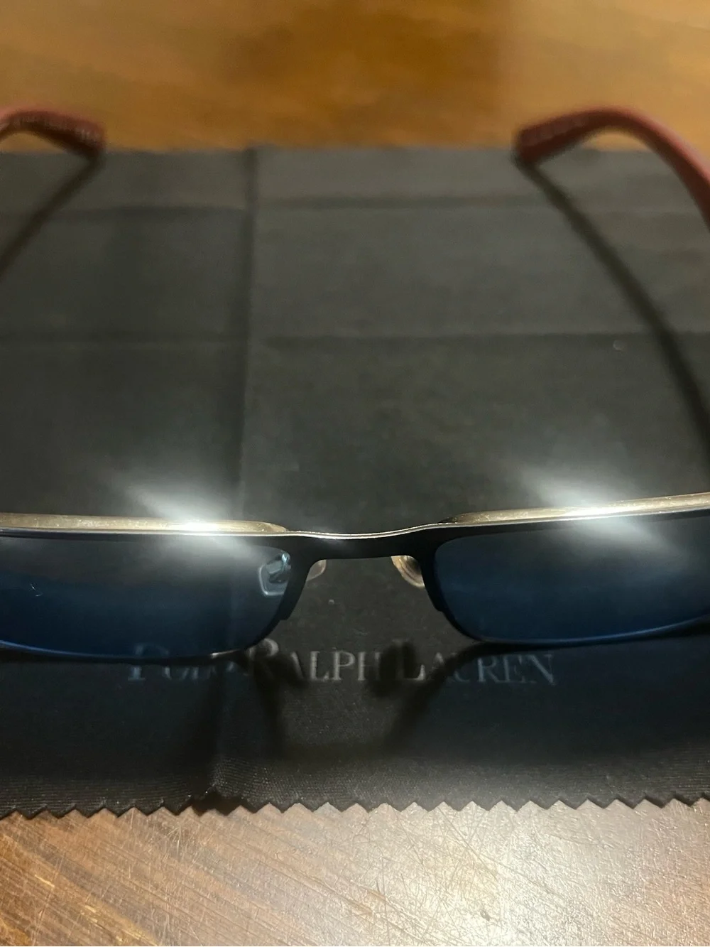 Polo by Ralph Lauren Men’s Blue Glasses